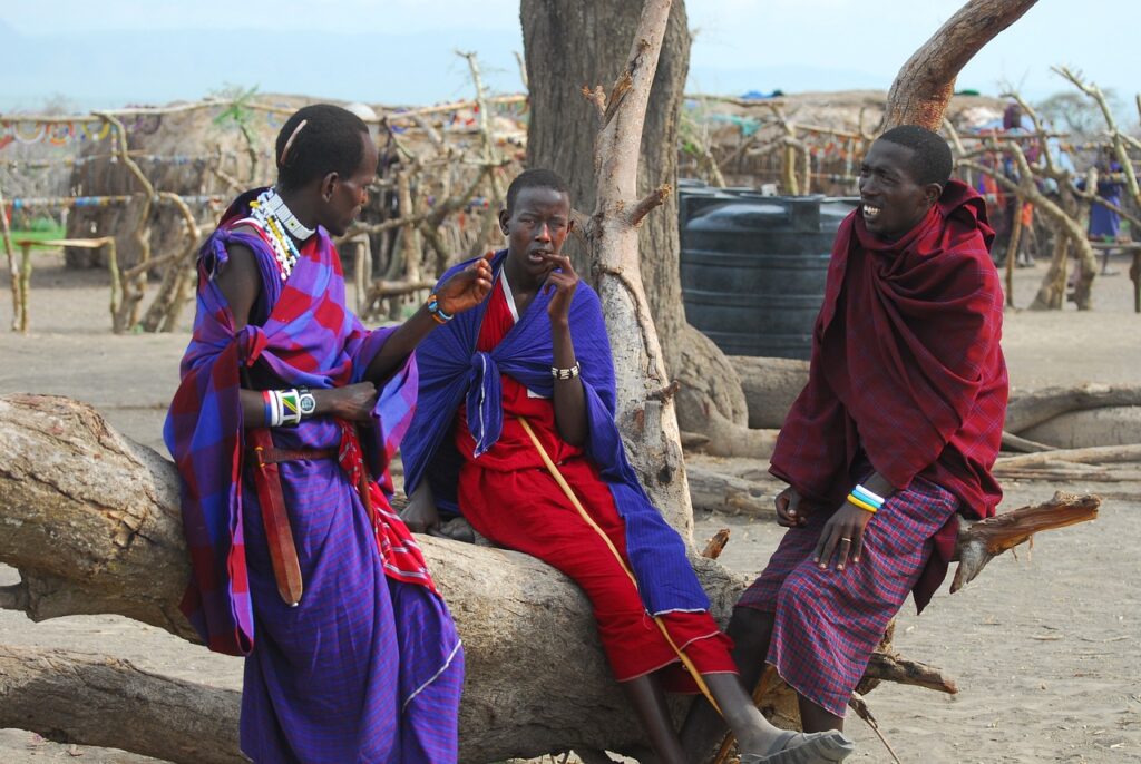 Masai People Of Ngorongoro