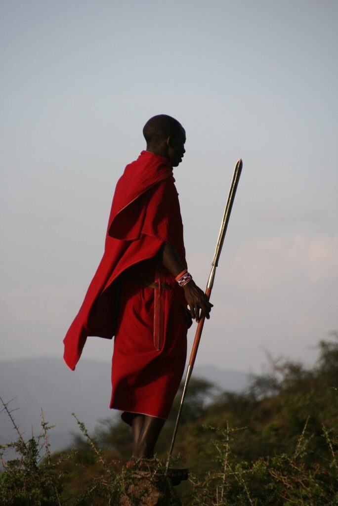 Masai Tribesman In Ngorongoro